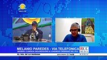 Melanio Paredes afirma hay 