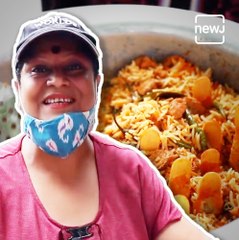 Delhi Woman Sets Up Roadside Biryani Stall After Husband Loses Job