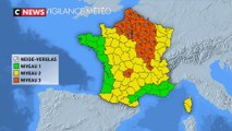 Neige et verglas : 26 départements en alerte orange