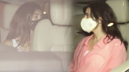 Sara Ali Khan और Ananya Panday एक साथ कहां चली पार्टी करने ? | FilmiBeat