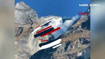 Himalaya'dan kopan çığ felaketi turist kamerasına anbean yansıdı