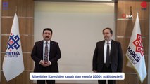 Altıeylül ve Karesi Belediyeleri’nden esnafa bin liralık destek