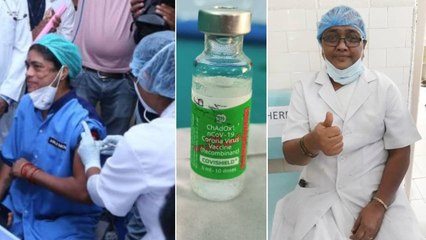 COVID 19 Vaccination In Telangana : తొలి టీకా తీసుకున్న Krishnamma - ఫ్రంట్ లైన్ వారియర్స్...!!