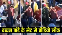 Akshay Kumar Gets Mobbed By Fans As He Sh00ts Bachchan Pandey In Jaisalmer; Video Goes Viral