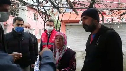 Yangında evleri küle dönen Suriyeli aileye barınma ve eşya yardımı yapılacak