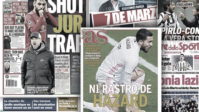 Bruno Fernandes recadre sèchement Jürgen Klopp, le report des élections au Barça fait grand bruit en Espagne