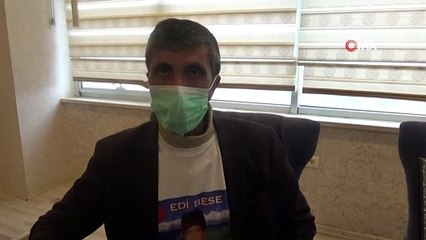 Evlat nöbetine gidemeyen aileler, eylemini kaldıkları otelde devam ettiriyor