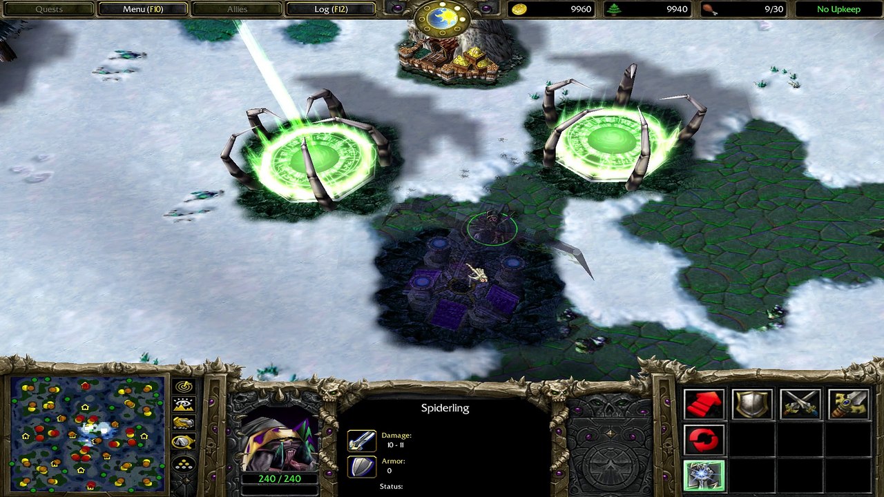 WC3 Classic: Shrine of Spiders