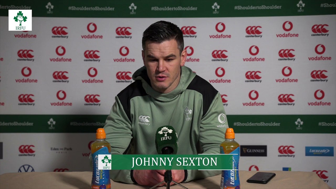Johnny Sexton Press Conference
