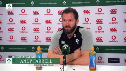Andy Farrell Press Conference