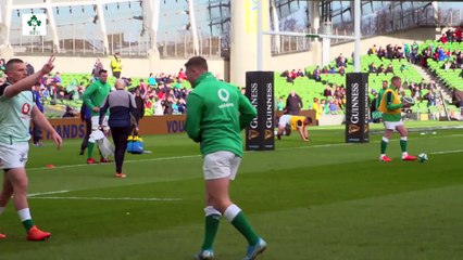 Tunnel Cam: Ireland v Wales