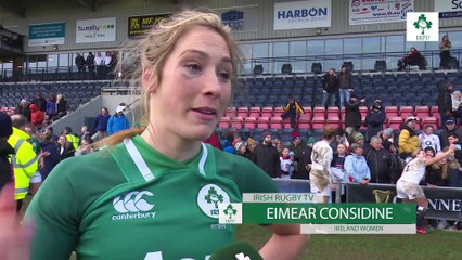 Eimear Considine Reacts to Ireland's Heavy Loss Against England 🏉