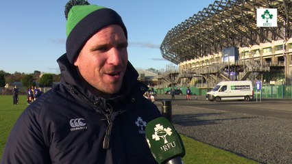 Irfu Tv  Adam Griggs Reflects On Scotland Training Camp