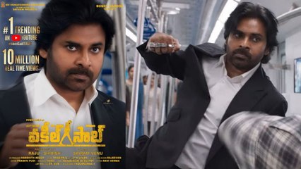 Vakeel Saab Teaser Gets 10M Views In Two Days || Oneindia Telugu