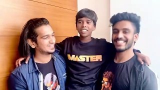 Super Singer | Poovaiyar dedicating song for Master Vijay | Master thalapathy