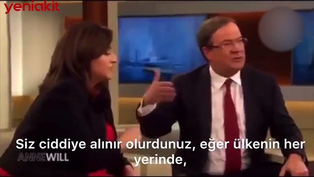 Merkel'in yerine geçen 'Türk Armin'den canlı yayında PKK ayarı
