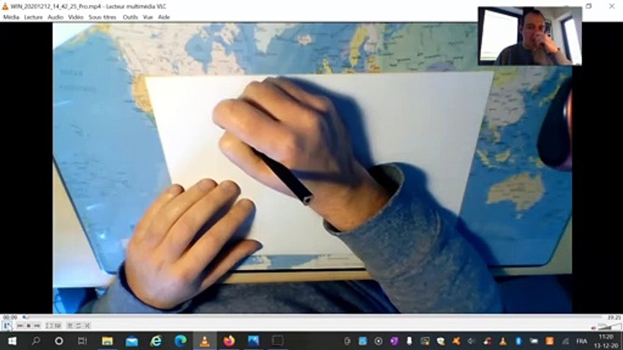 Géographie: la carte schématique de l'organisation territoriale