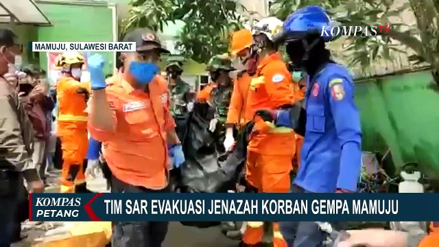 Gempa 6,2 SR Guncang Majene dan Mamuju, BNPB Tetapkan Status Tanggap Darurat di Sulawesi Barat