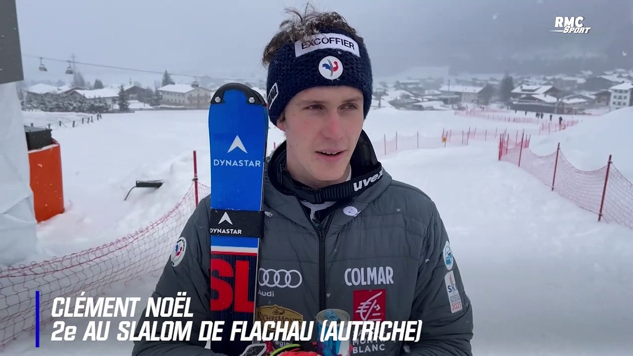 Ski alpin : "Je savais ce que j’avais à faire", Noël "content" de finir 2e au slalom de Flachau