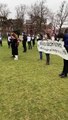 Boğaziçi Üniversitesi mezunlarından Amsterdam’da ‘Melih Bulu’ protestosu: “Boğaziçi seçim istiyor”