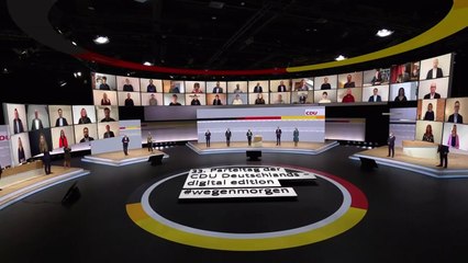 Aliado de Merkel vence eleição do CDU