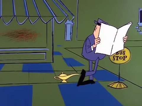 The Pink Panther. Ep-022. Genie with the light pink fur. 1966 TV Series. Animation. Comedy