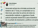 Delcy Rodríguez: Venezuela rechaza acciones del Gobierno de Donald Trump en contra de Citgo