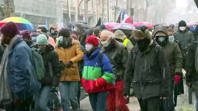 Γαλλία: Πορείες κατά του νόμου για την ασφάλεια