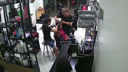 Hair Straightener Sparks While Doing Hair
