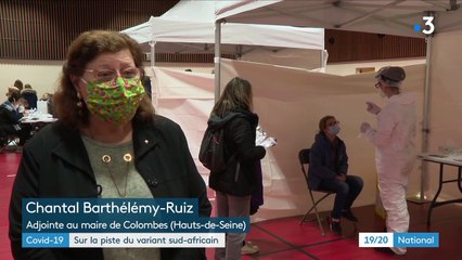 Covid-19 : une opération de dépistage organisée après la détection d'un cas positif au variant sud-africain en Île-de-France