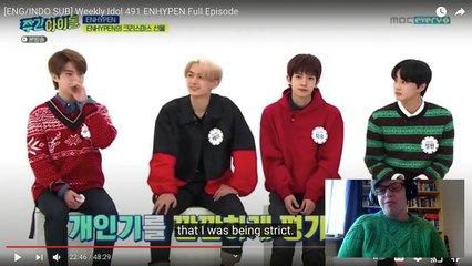 REACTION | ENHYPEN'S WEEKLY IDOL EPISODE PART 2