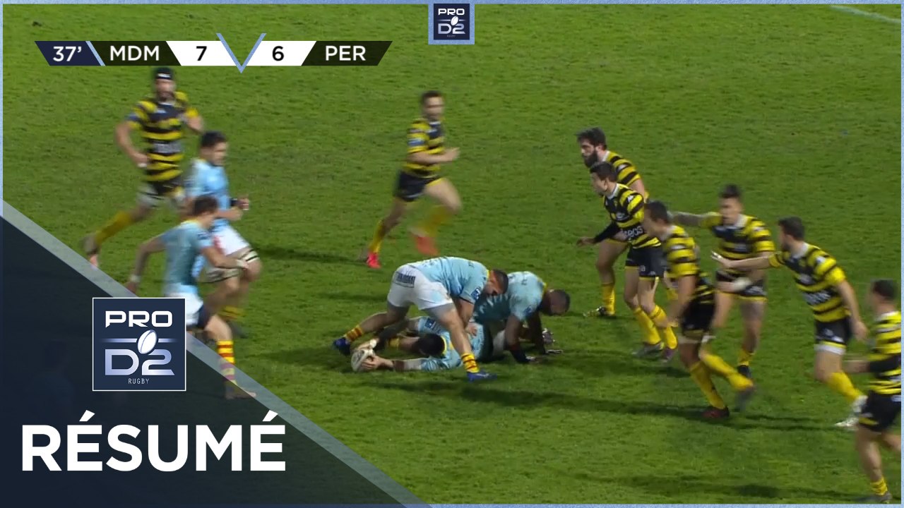 PRO D2 - Résumé Stade Montois-USA Perpignan: 7-30 - J16 - Saison 2020/2021