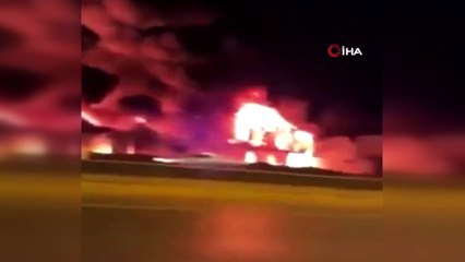 - Suudi Arabistan'da Depolarda Büyük Yangın