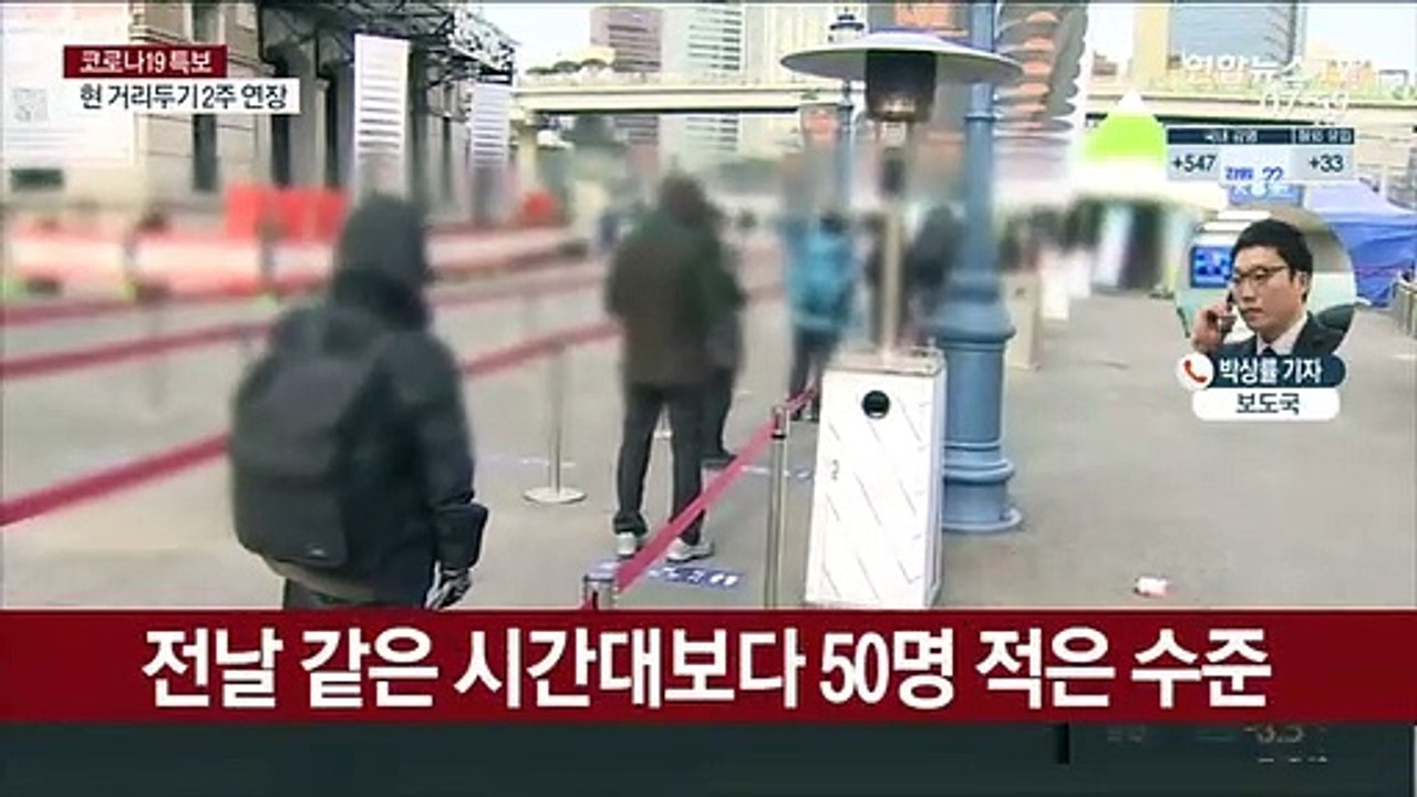 신규 확진 500명 안팎 전망…거리두기 연장