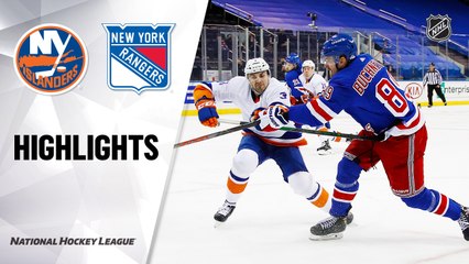 NHL Highlights | Islanders @ Rangers 1/16/21