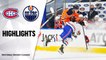 NHL Highlights | Canadiens @ Oilers 1/16/21