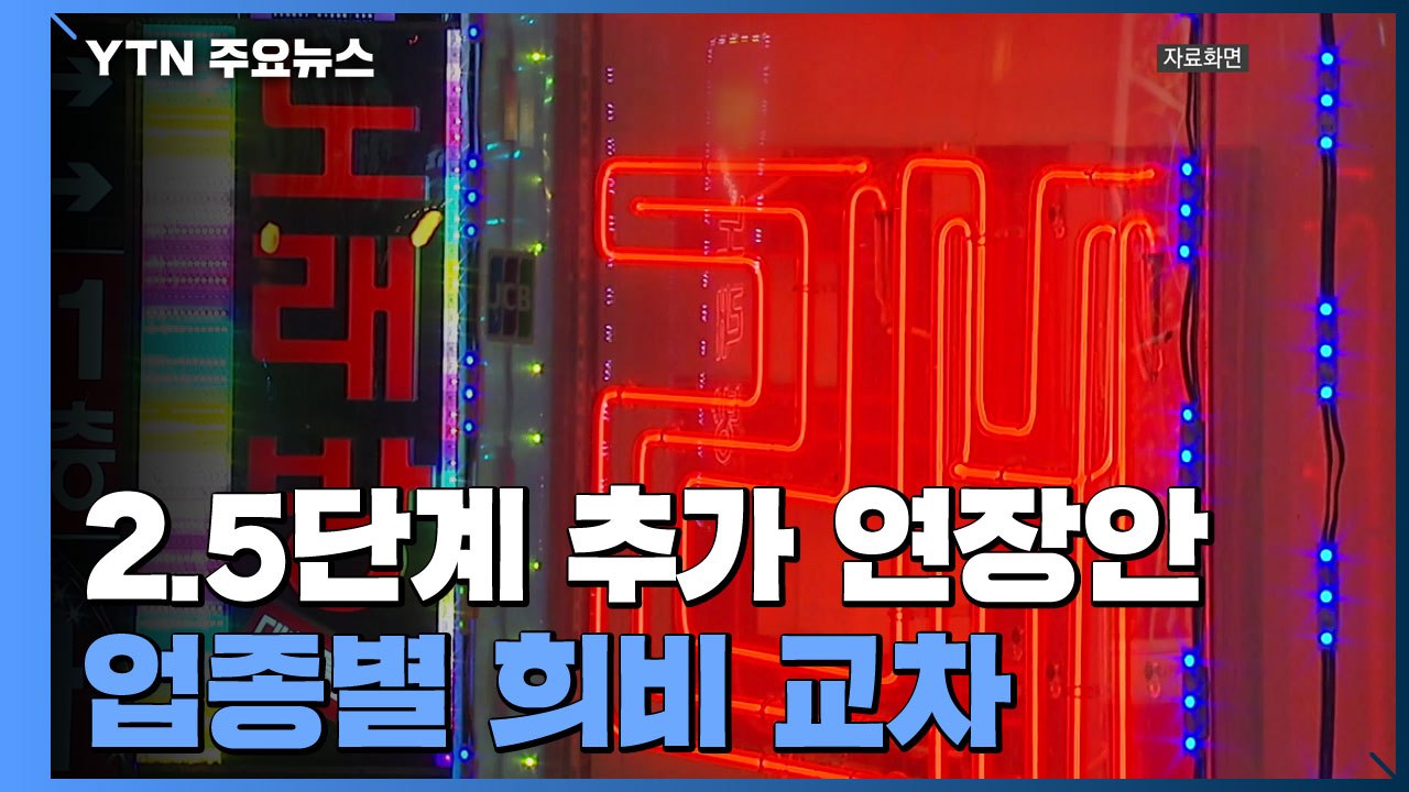 2.5단계 추가 연장안 내일부터...업종별 희비 교차 / YTN