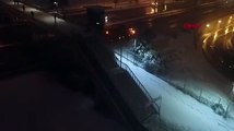 İstanbul kar yağışının ardından havadan böyle görüntülendi