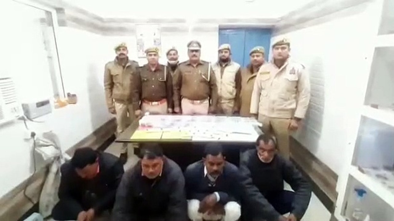 शाहजहांपुर: अवैध शस्त्र फैक्ट्री का भंडाफोड़ हिस्ट्रीशीटर सहित तीन गिरफ्तार