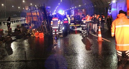 Haliç Köprüsü’nde feci kaza: 2 ölü