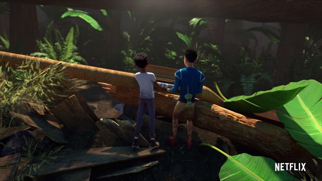 JURASSIC WORLD LA COLO DU CRÉTACÉ Extrait - Se faufiler dans le nid du T-Rex