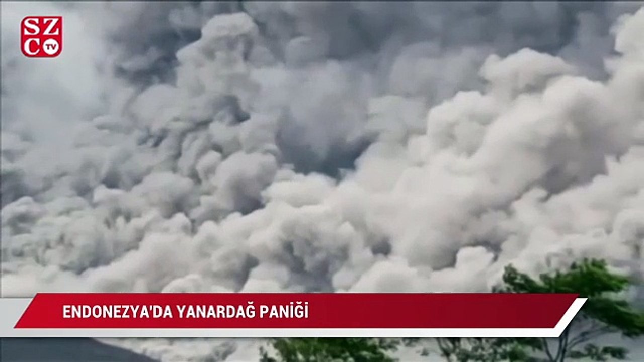 Endonezya'da yanardağ paniği