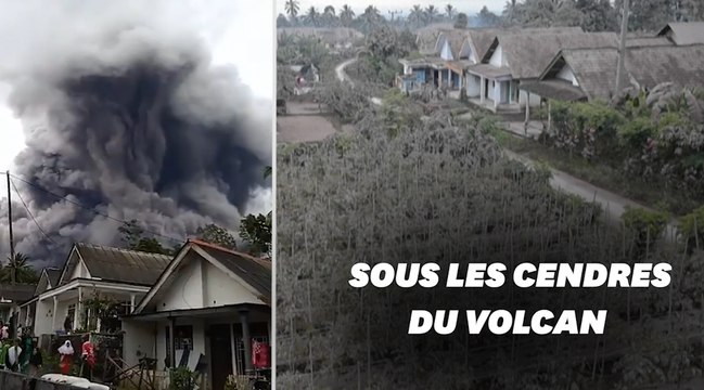 En Indonésie, l'impressionnante éruption du volcan Semeru