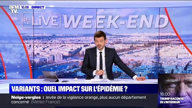 Variants : quel impact sur l'épidémie ? - 17/01
