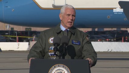Pence insta a Biden a mantener una "vigilancia eterna" sobre China