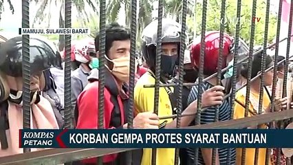 Download Video: Korban Gempa Mamuju Protes Syarat Ambil Bansos Pakai KK, Akui Banyak yang Kehilangan Identitas