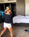 Yulia Putintseva prépare l'Open d'Australie chez elle contre un mur