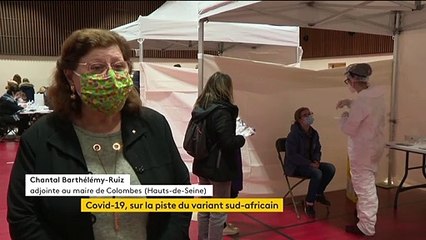 Île-de-France : vaste opération de dépistage après la découverte d'un cas positif au variant sud-africain du Covid-19