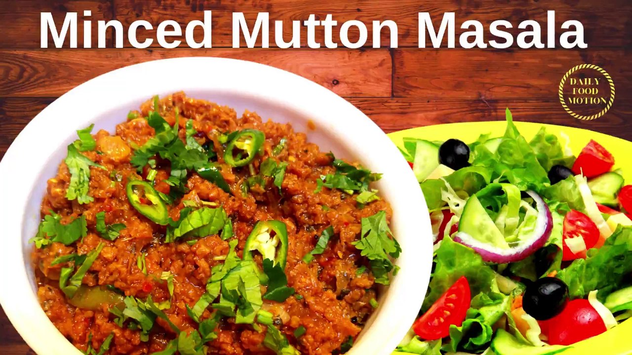 Minced Mutton Masala