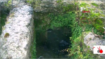 Kaya mezarları gün yüzüne çıktı | Video